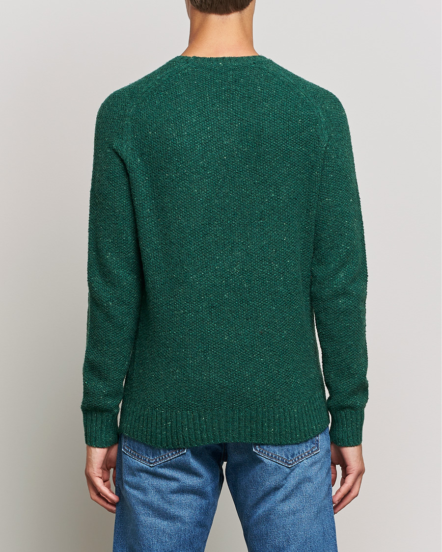 Uomini | Maglieria | Polo Ralph Lauren | Wool Donegal Knitted Sweater Forest Green