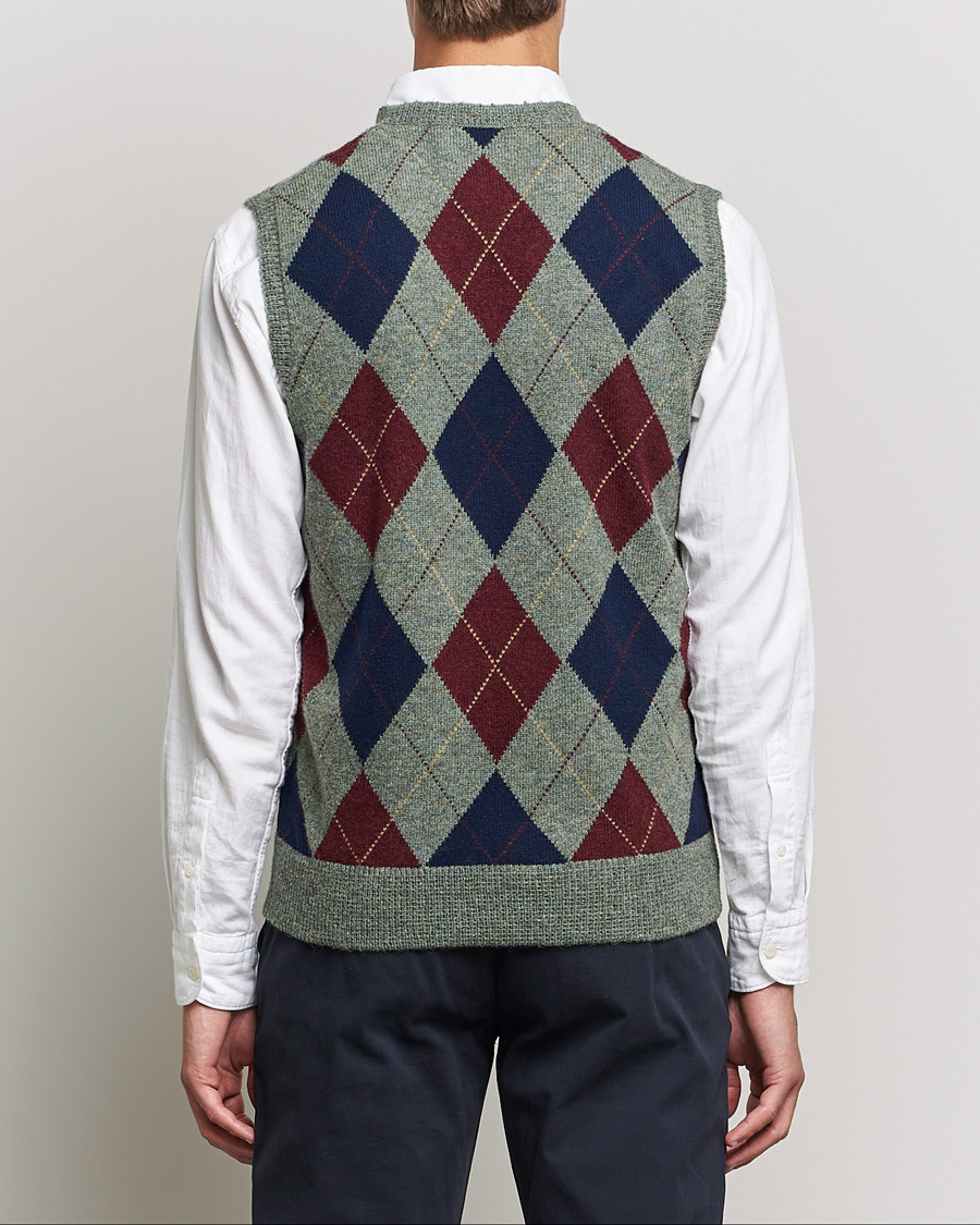 Uomini | Maglieria | Polo Ralph Lauren | Wool Argyle Vest Green Multi
