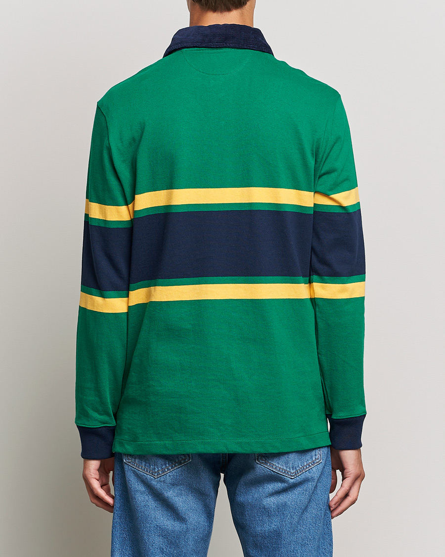 Uomini | Maglieria | Polo Ralph Lauren | Jersey Striped Rugger Athletic Green