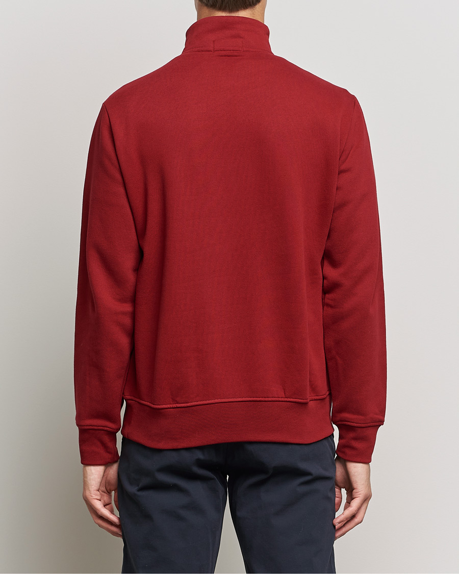 Uomini | Maglieria | Polo Ralph Lauren | Fleece Jersey Half Zip Holiday Red