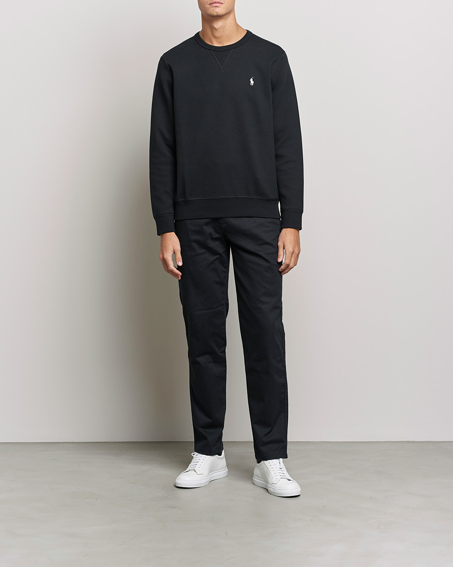 Uomini | Maglieria | Polo Ralph Lauren | Double Knit Sweatshirt Black