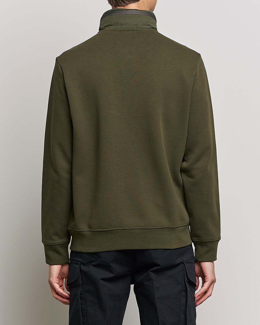Uomini | Maglieria | Polo Ralph Lauren | Double Knit Pocket Half Zip Sweater Company Olive