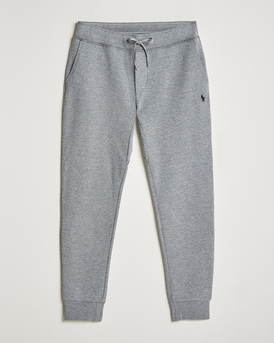 Uomini | Pantaloni | Polo Ralph Lauren | Double Knit Sweatpants Classic Grey Heather