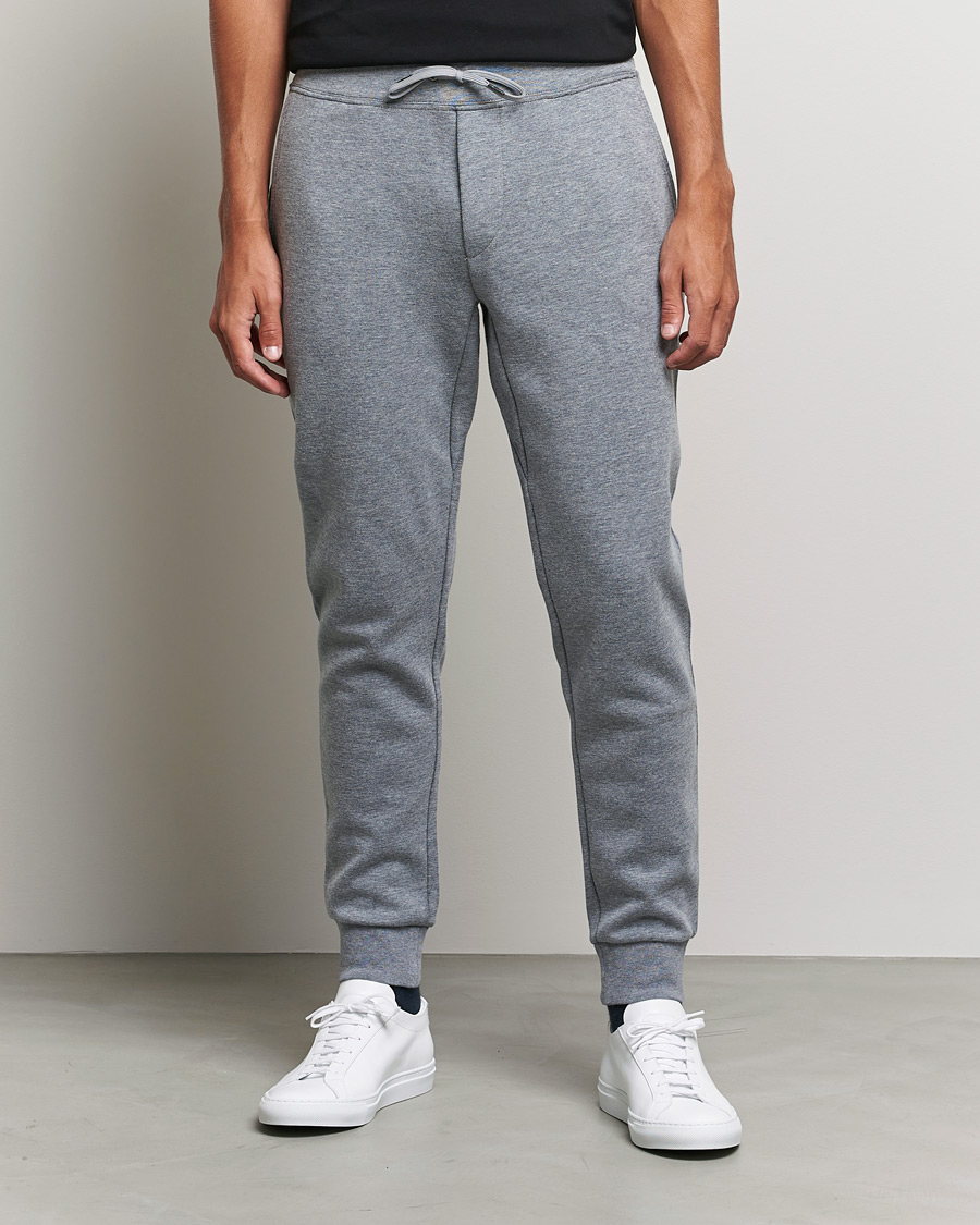 Uomini | Pantaloni | Polo Ralph Lauren | Double Knit Sweatpants Classic Grey Heather