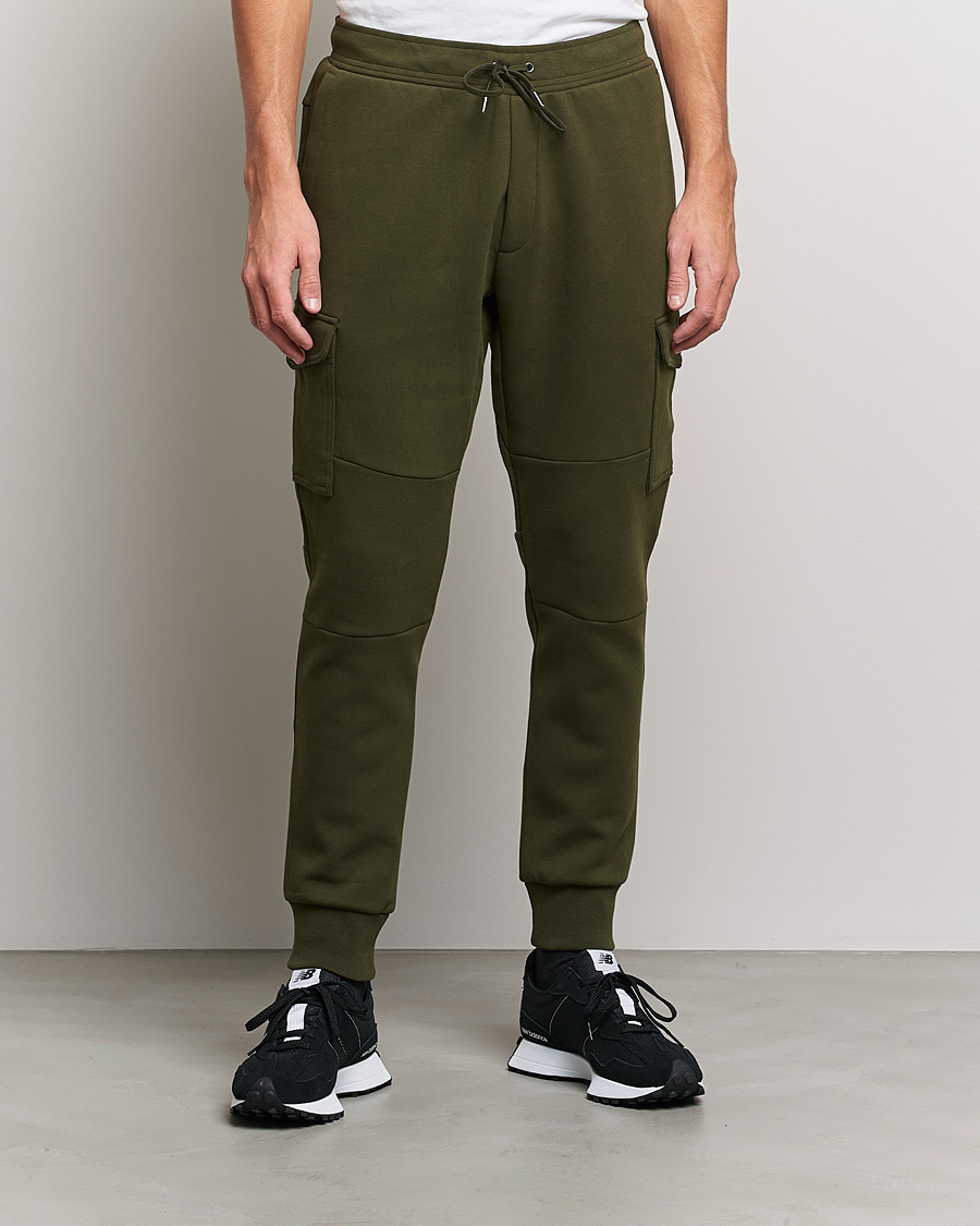 Uomini | Pantaloni | Polo Ralph Lauren | Double Knit Cargo Jogger Pants Company Olive