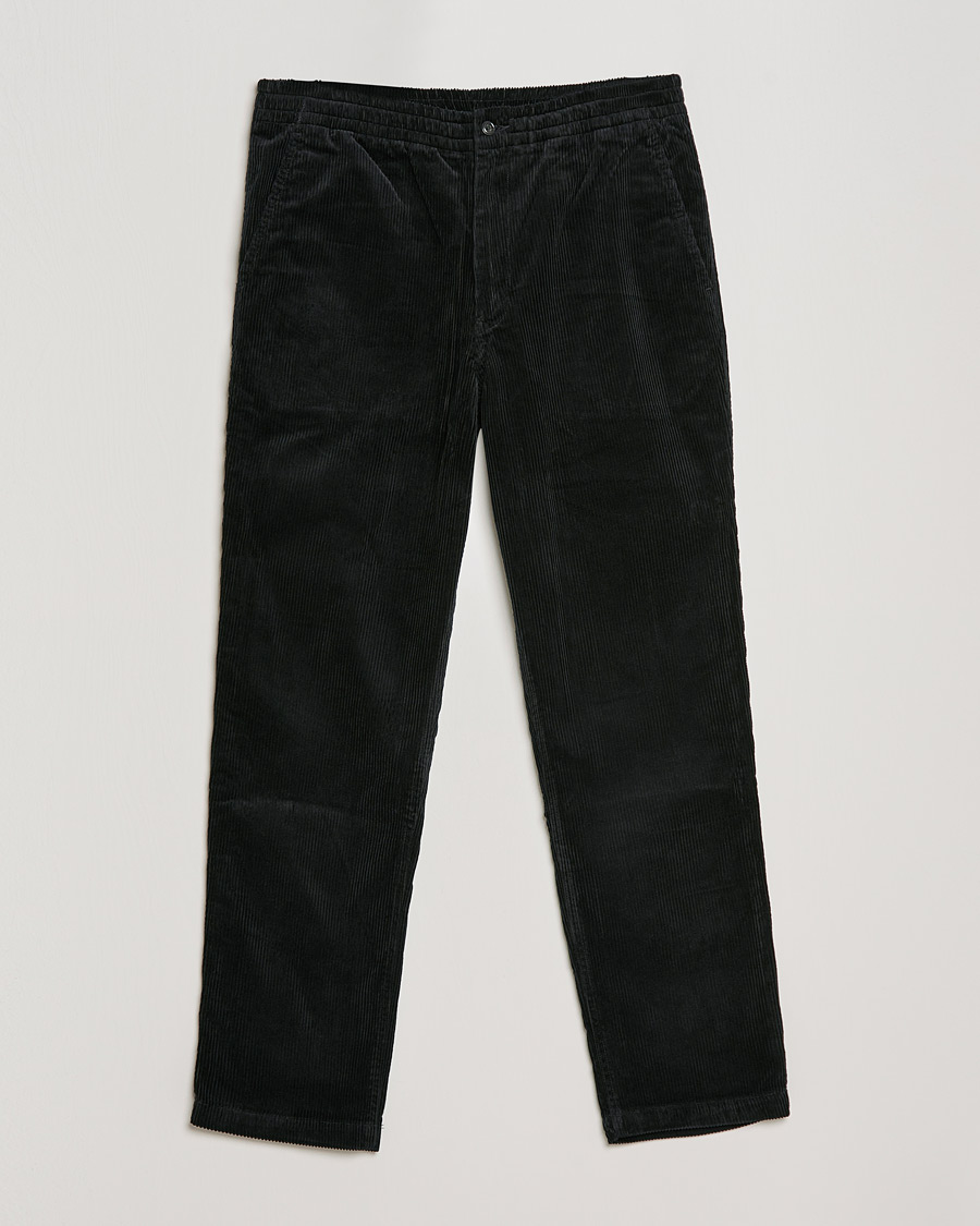 Uomini | Pantaloni | Polo Ralph Lauren | Prepster Corduroy Drawstring Pants Black