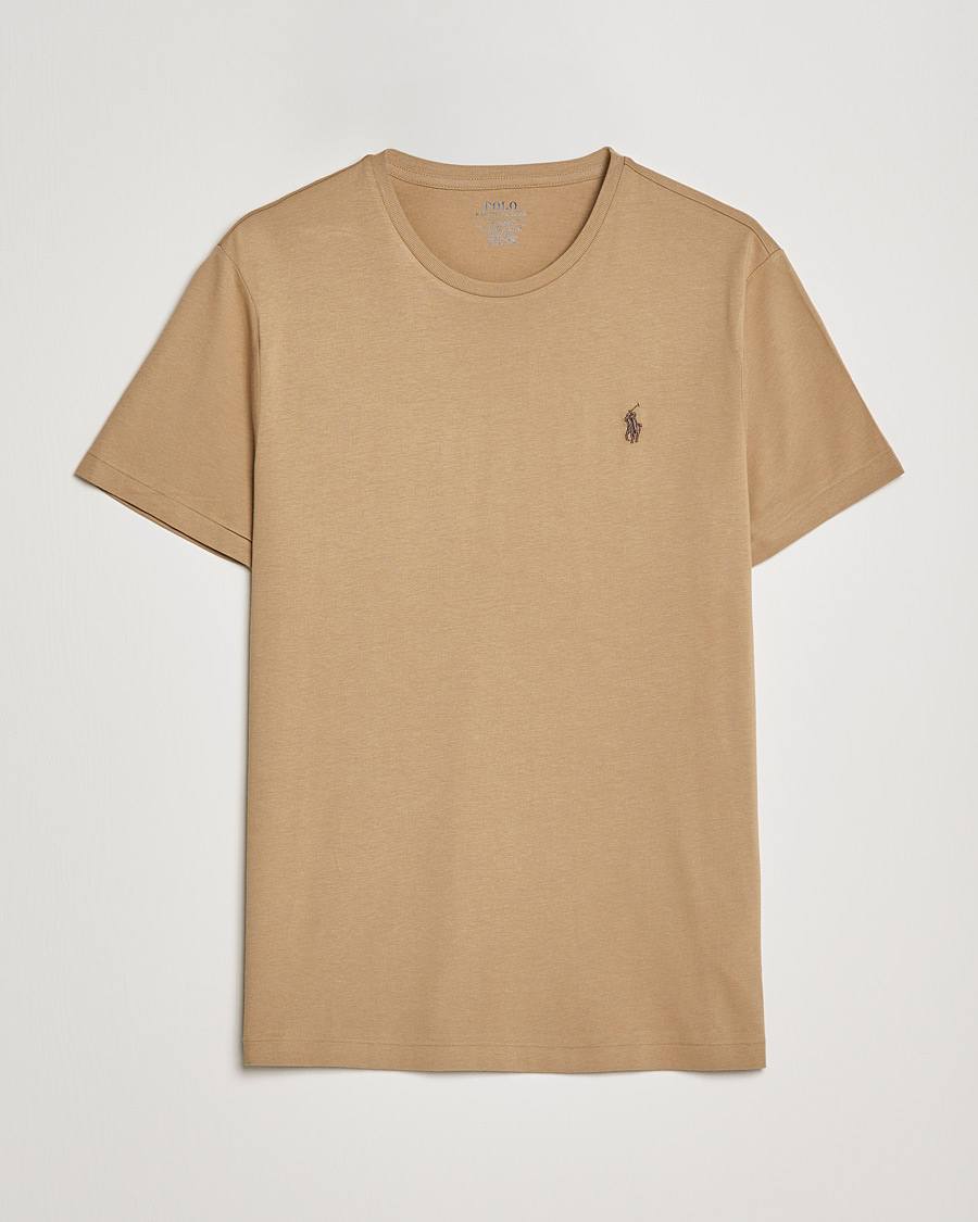 Uomini | T-shirt | Polo Ralph Lauren | Crew Neck Tee Luxury Tan