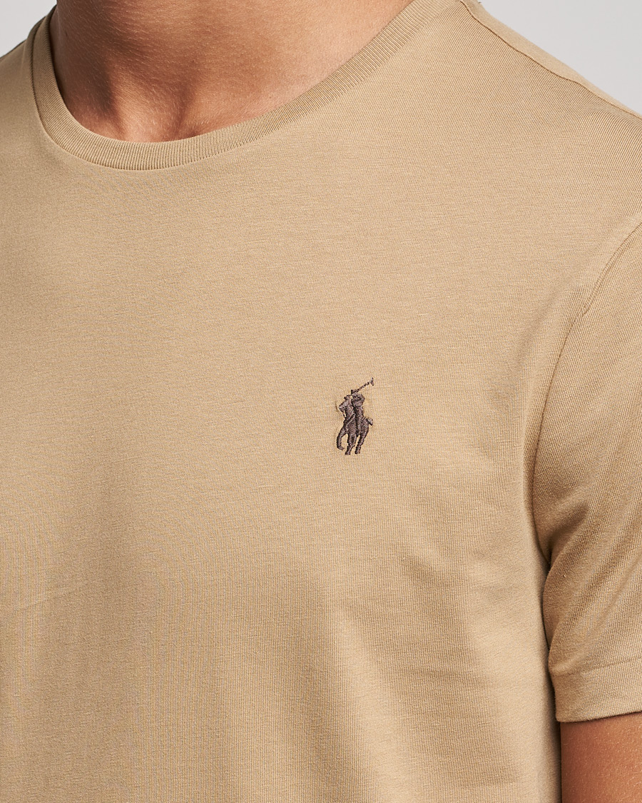 Uomini | T-shirt | Polo Ralph Lauren | Crew Neck Tee Luxury Tan