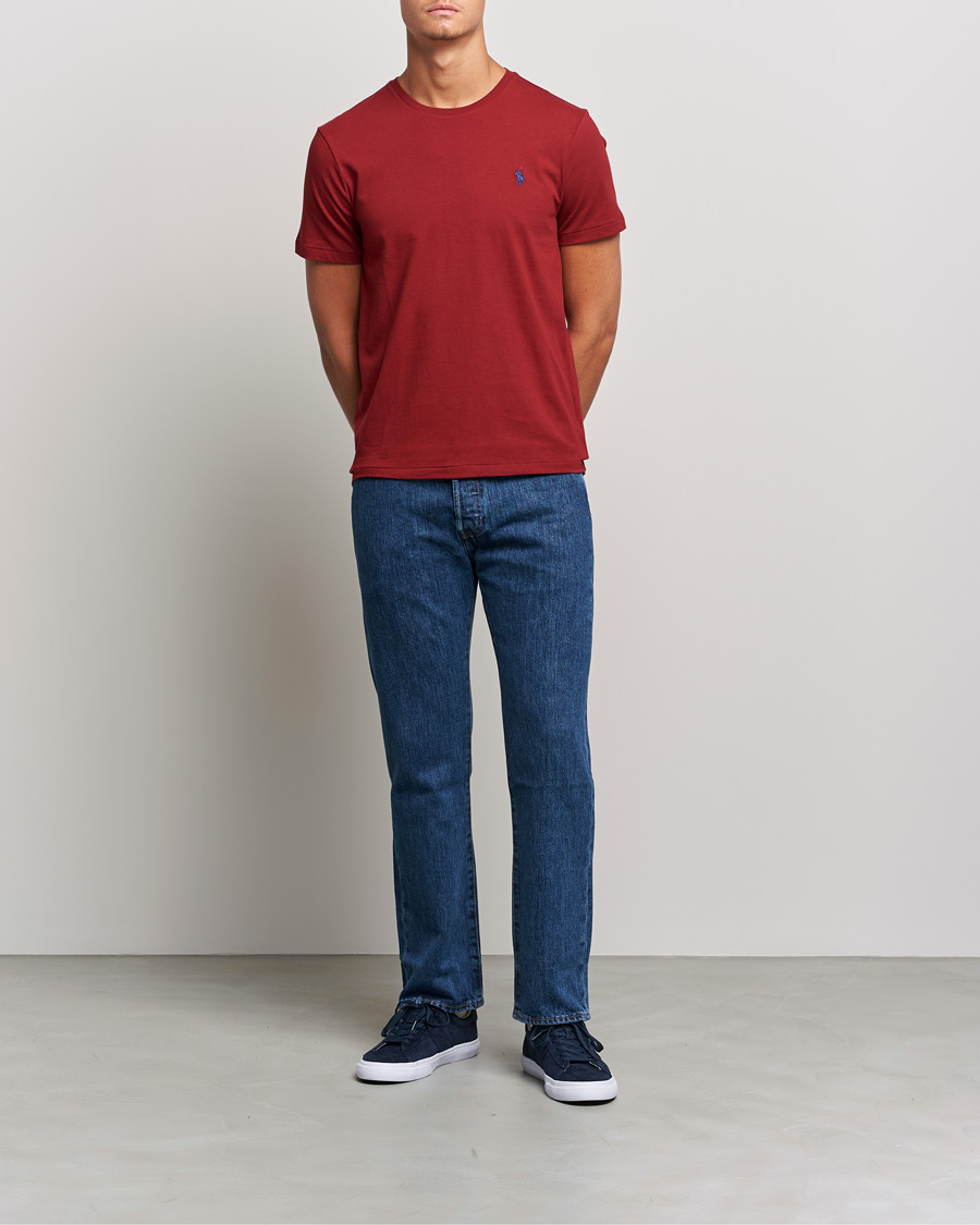Uomini | T-shirt | Polo Ralph Lauren | Crew Neck Tee Holiday Red