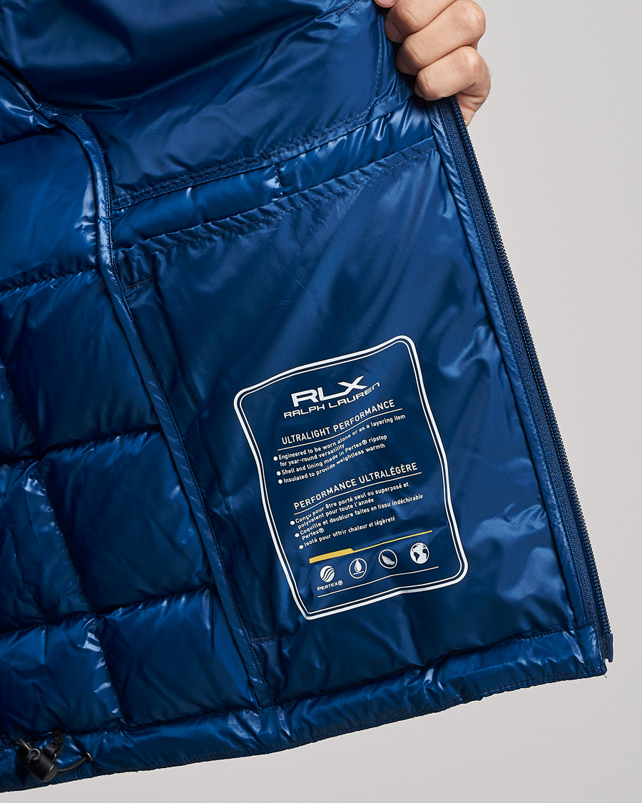 Uomini | Giacche | RLX Ralph Lauren | Dalston Ripstop Windbreaker Jacket Raleigh Blue