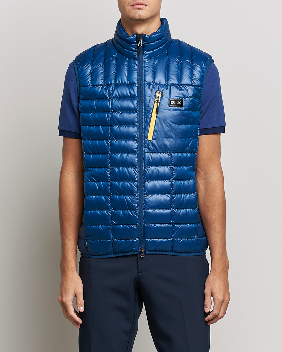 Uomini | Giacche | RLX Ralph Lauren | Dalston Ripstop Vest Raleigh Blue