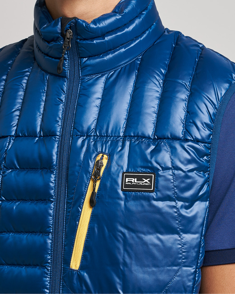 Uomini | Giacche | RLX Ralph Lauren | Dalston Ripstop Vest Raleigh Blue