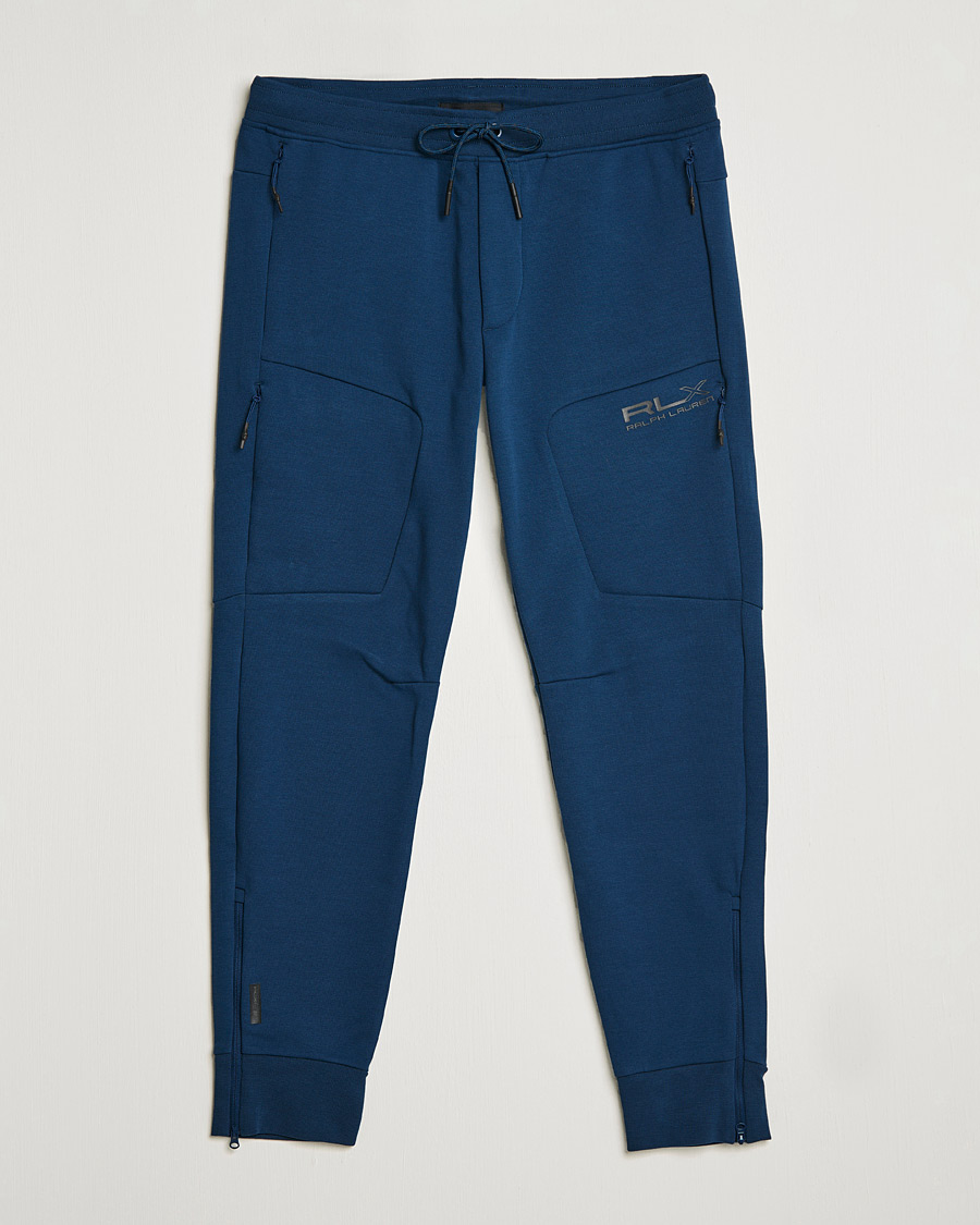 Uomini | Pantaloni | RLX Ralph Lauren | Double Knit Athletic Pants Raleigh Blue