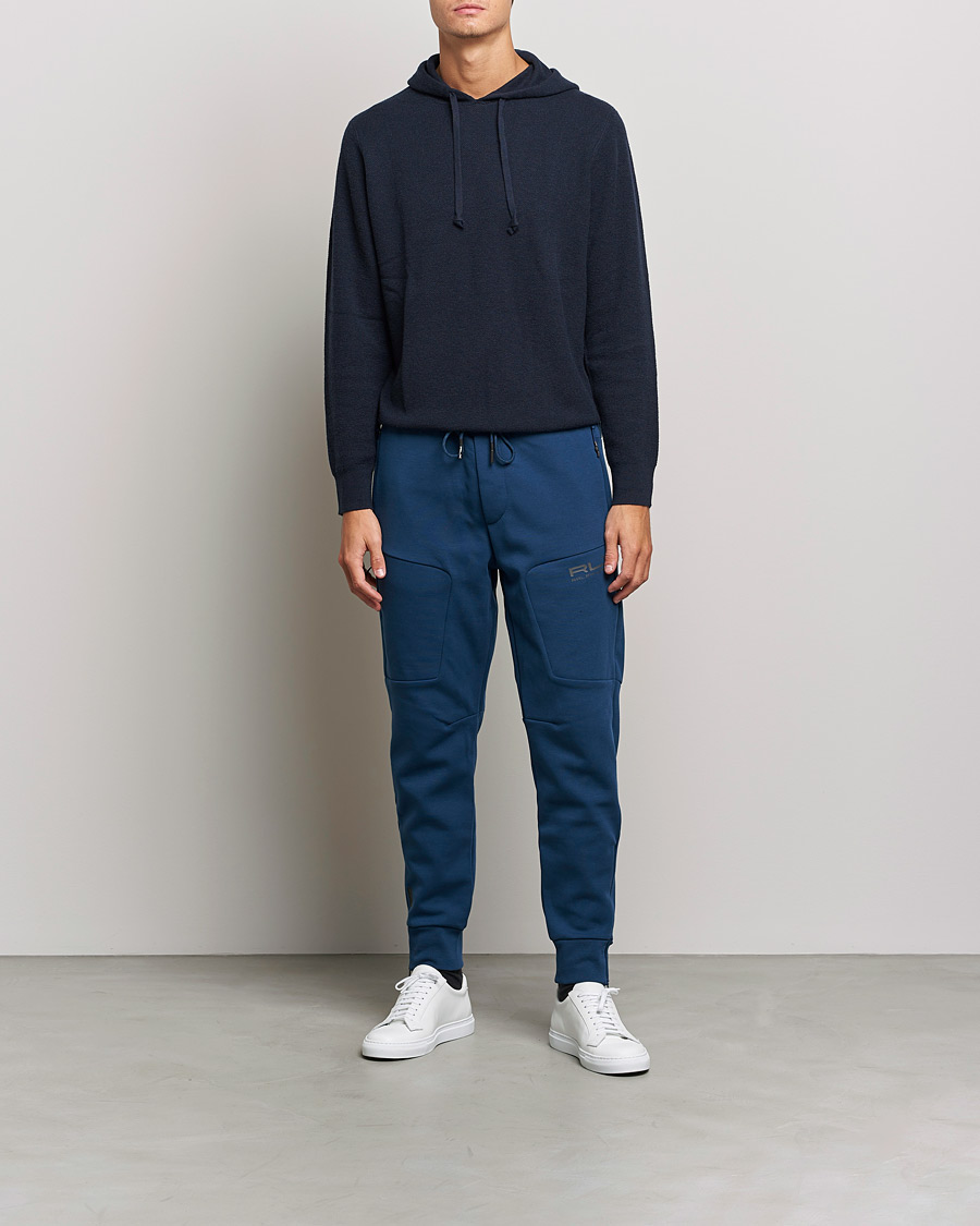 Uomini | Pantaloni | RLX Ralph Lauren | Double Knit Athletic Pants Raleigh Blue