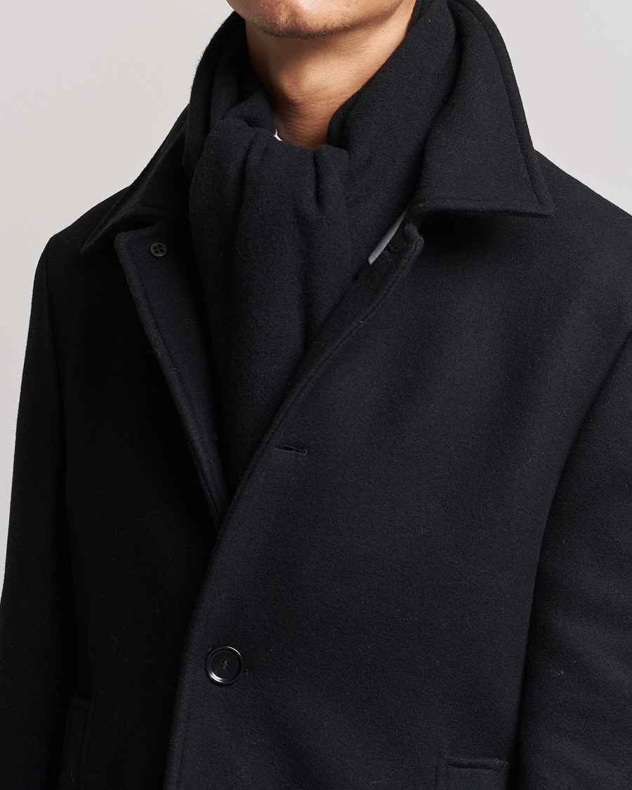 Uomini | Polo Ralph Lauren Signature Wool Scarf Black | Polo Ralph Lauren | Signature Wool Scarf Black