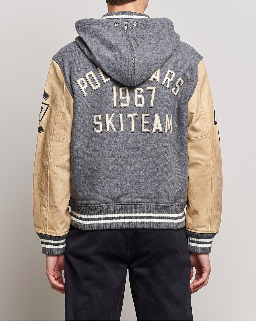 Uomini | Giacche | Polo Ralph Lauren | Ski Varsity Lined Bomber Jacket Grey Heather
