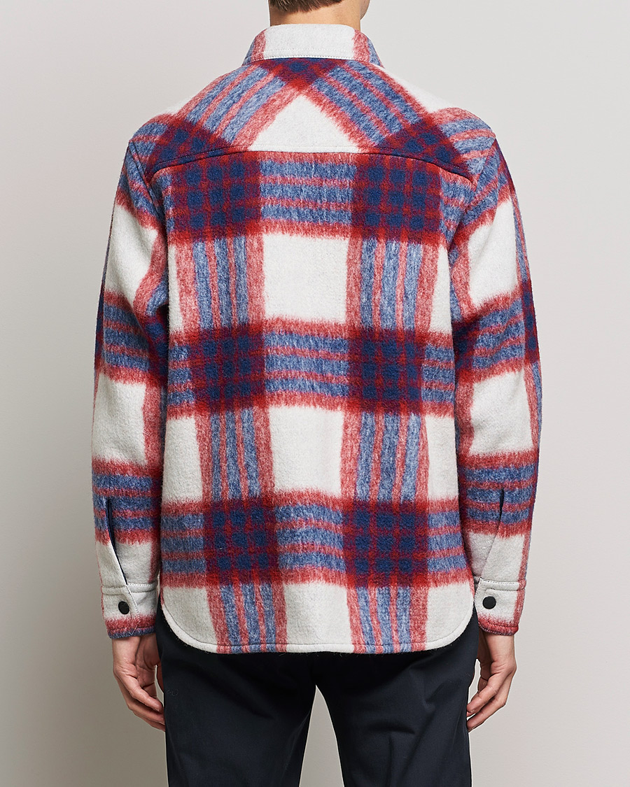 Uomini | Giacche | Moncler Grenoble | Waier Padded Shirt Jacket White/Red