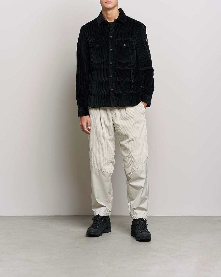Uomini | Pantaloni | Moncler Grenoble | Stretch Corduroy Pants Off White