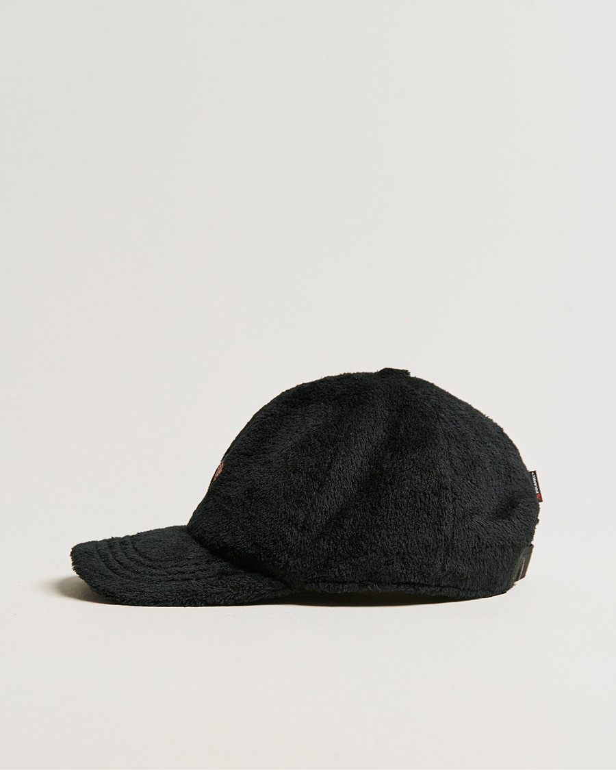 Uomini | Moncler Grenoble Fleece Baseball Cap Black | Moncler Grenoble | Fleece Baseball Cap Black