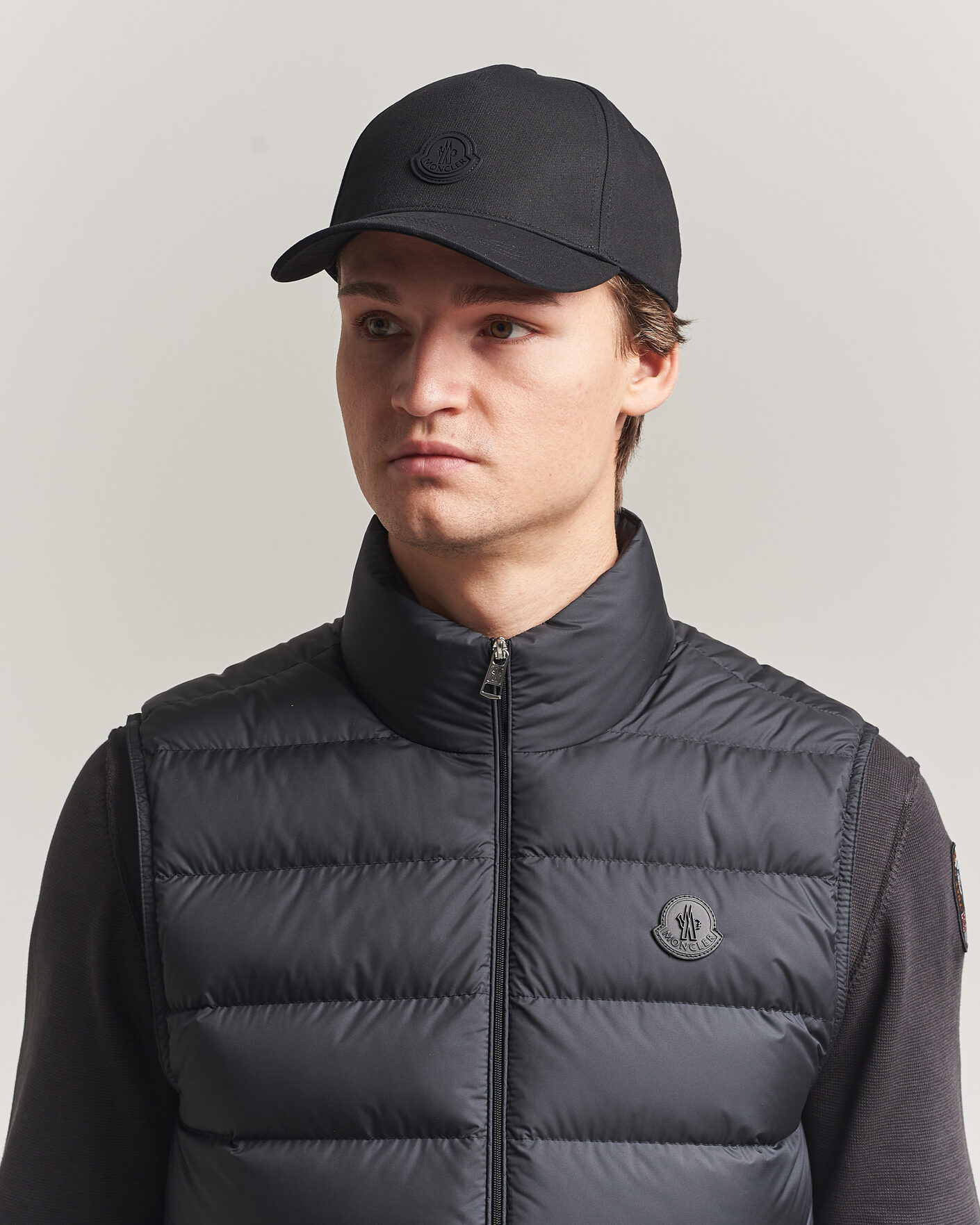 Uomini | Cappelli & Berretti | Moncler | Tonal Logo Cap Black