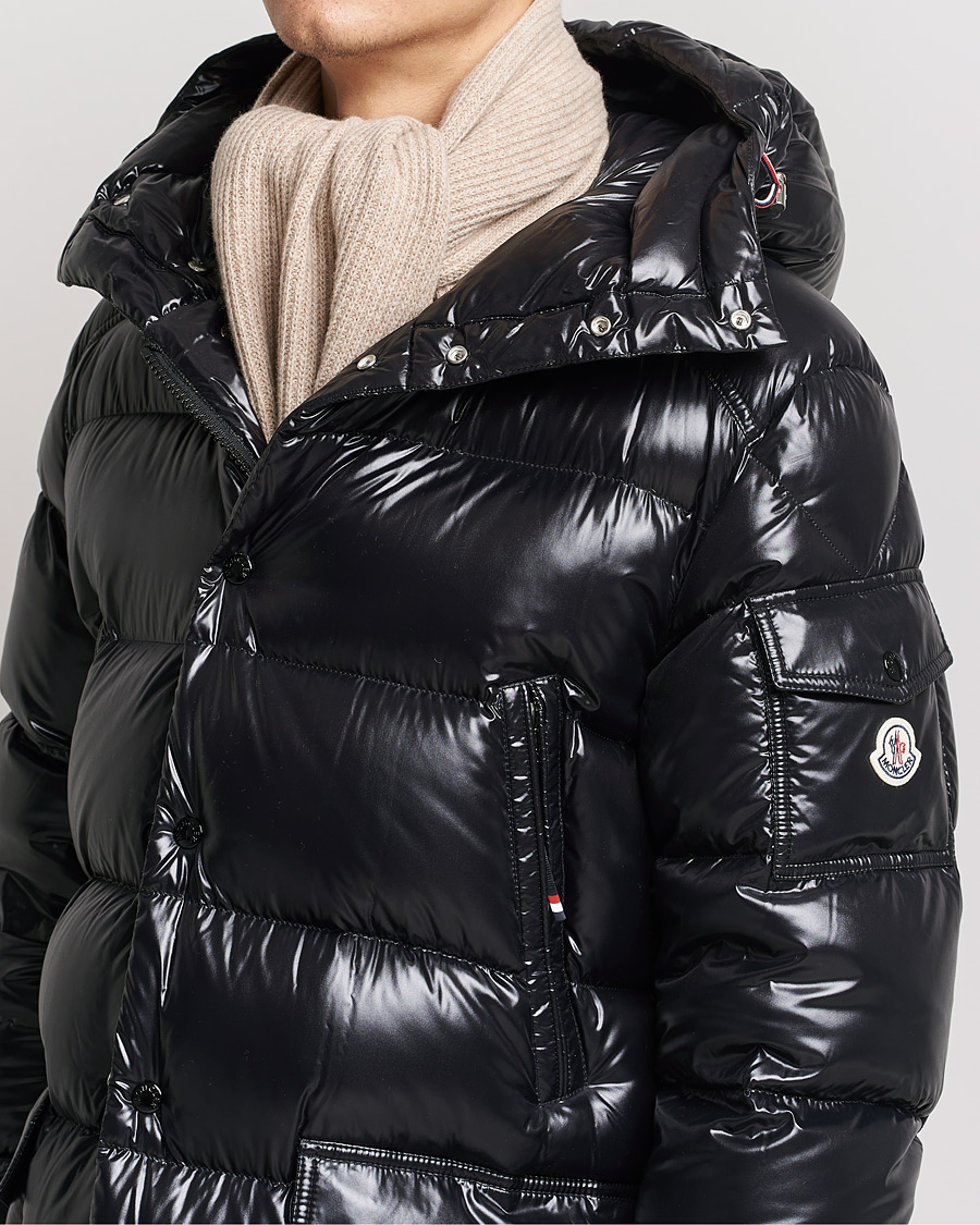 Uomini | Moncler Cashmere Scarf Beige | Moncler | Cashmere Scarf Beige