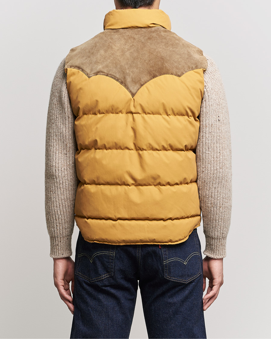 Uomini | Giacche | RRL | Milburn Quilted Vest Mountain Yellow