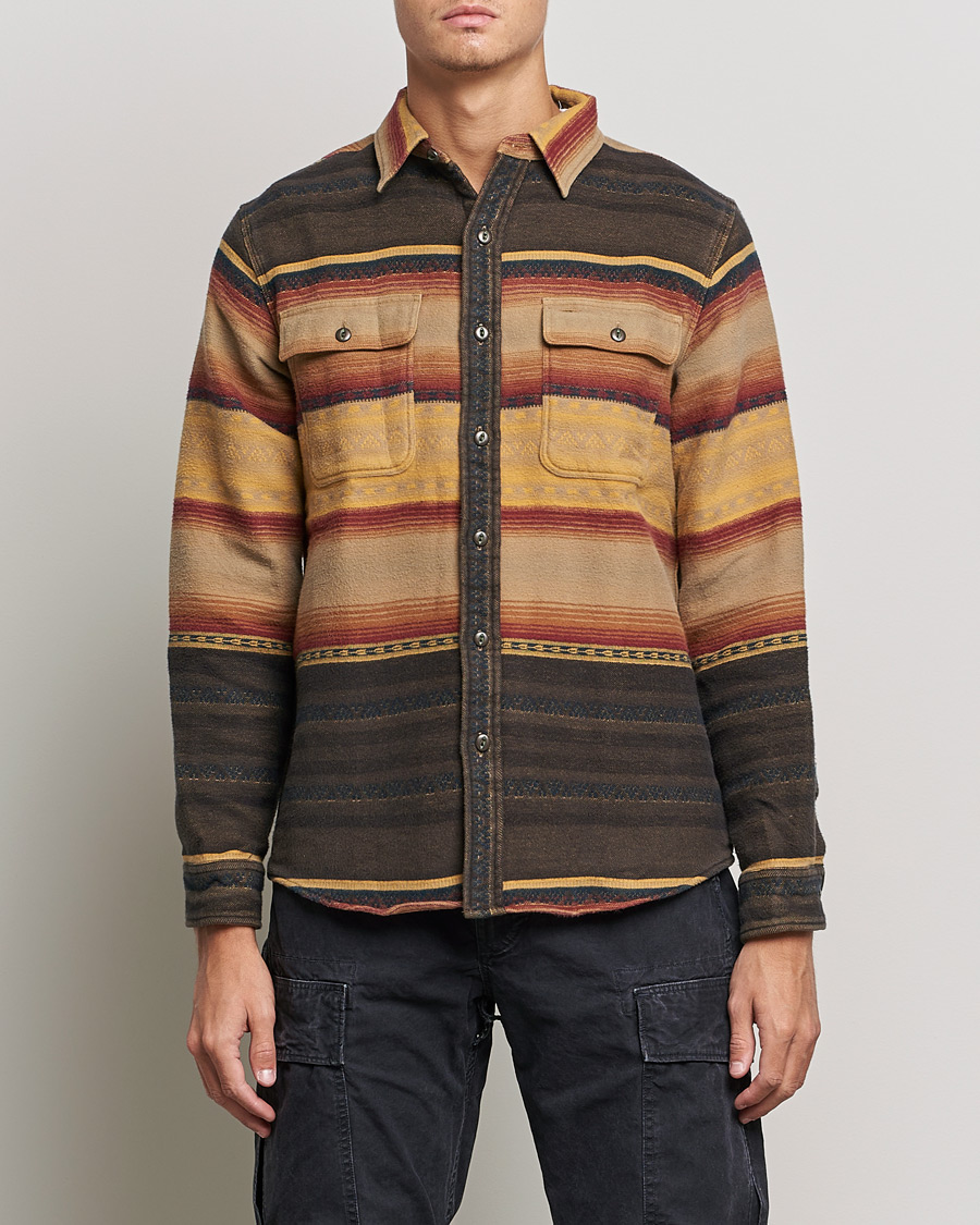 Uomini | Camicie | RRL | Matlock Heavy Overshirt Brown