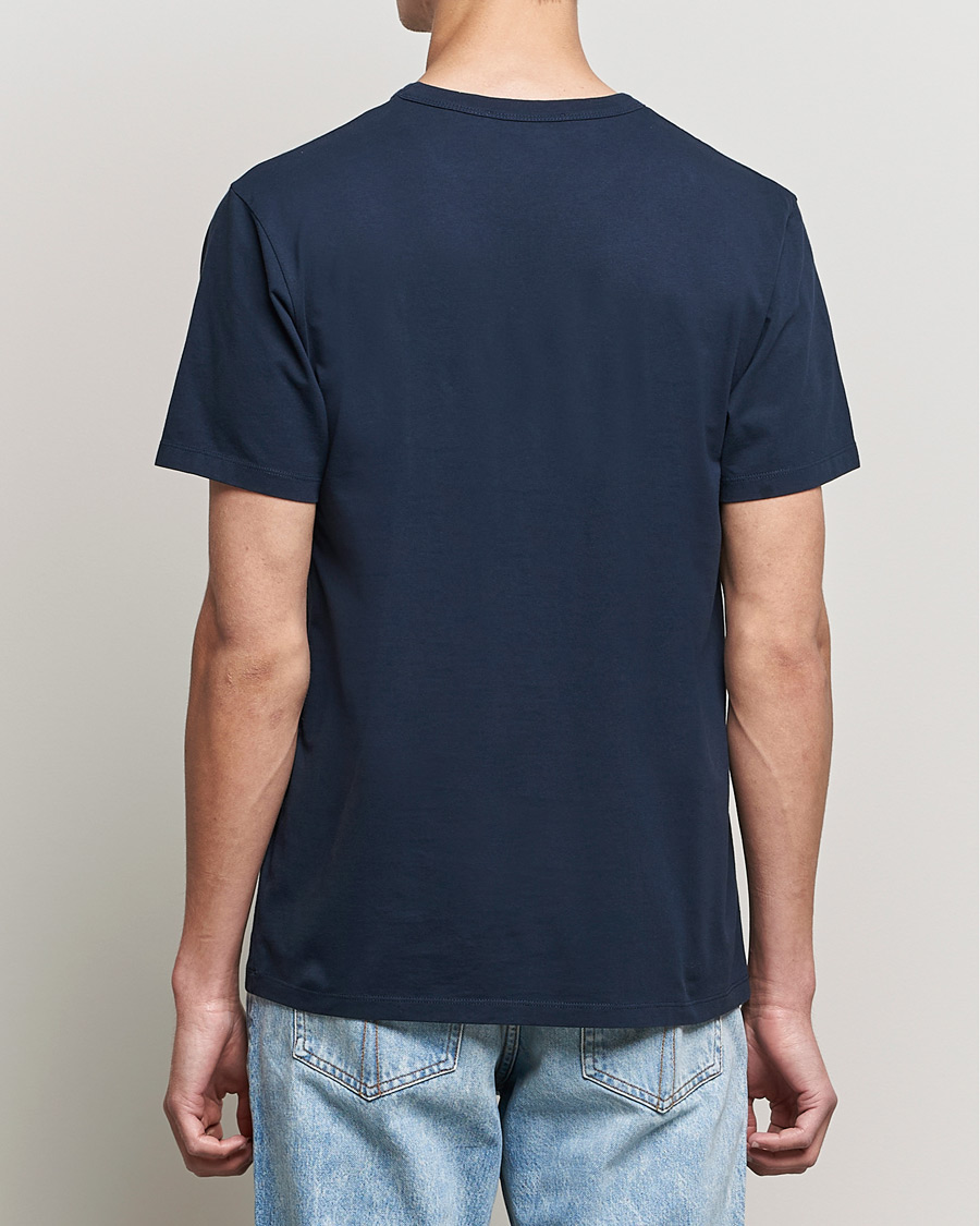 Uomini | T-shirt | Maison Kitsuné | Parisien Tee Navy