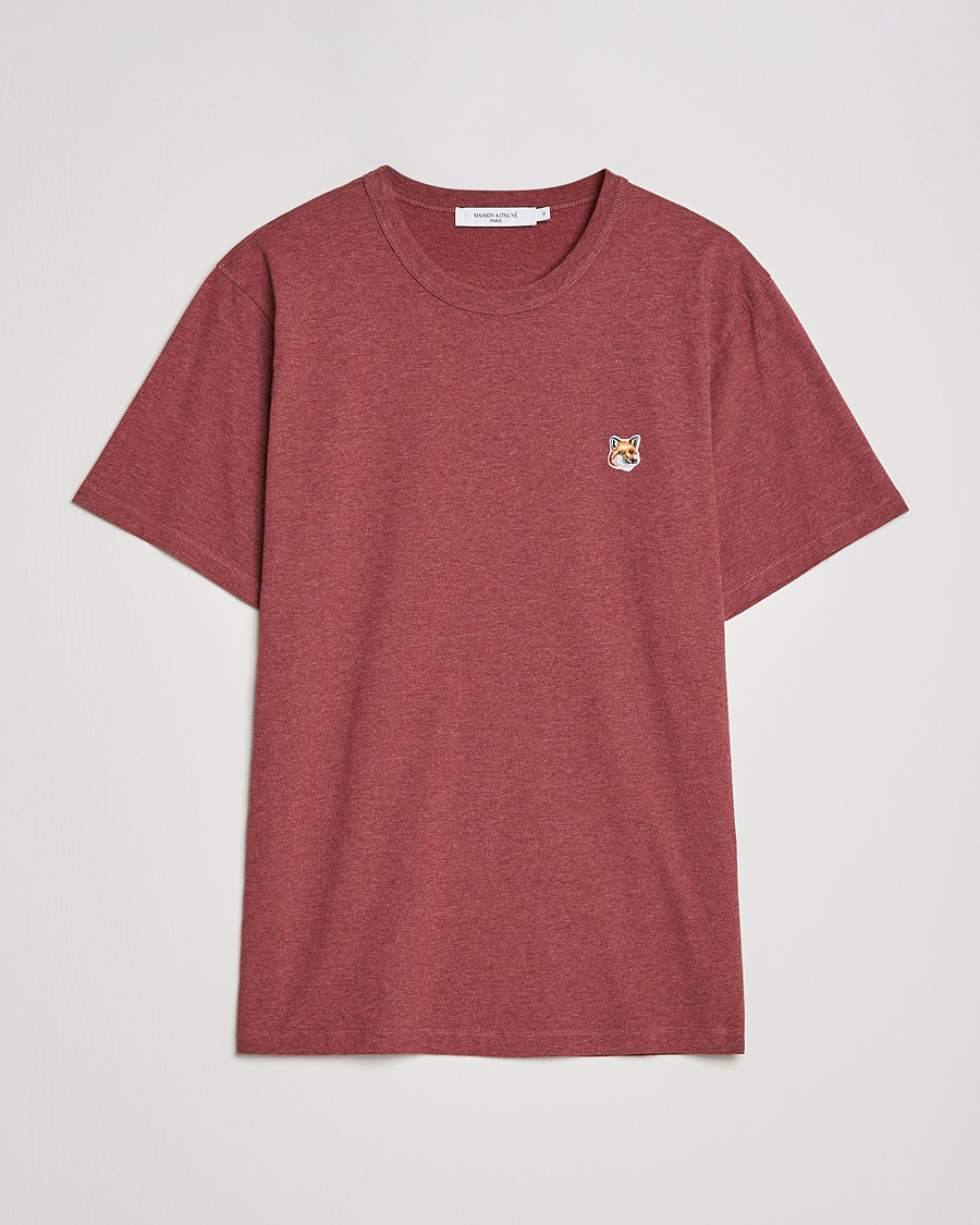 Uomini | T-shirt | Maison Kitsuné | Fox Head Tee Wine