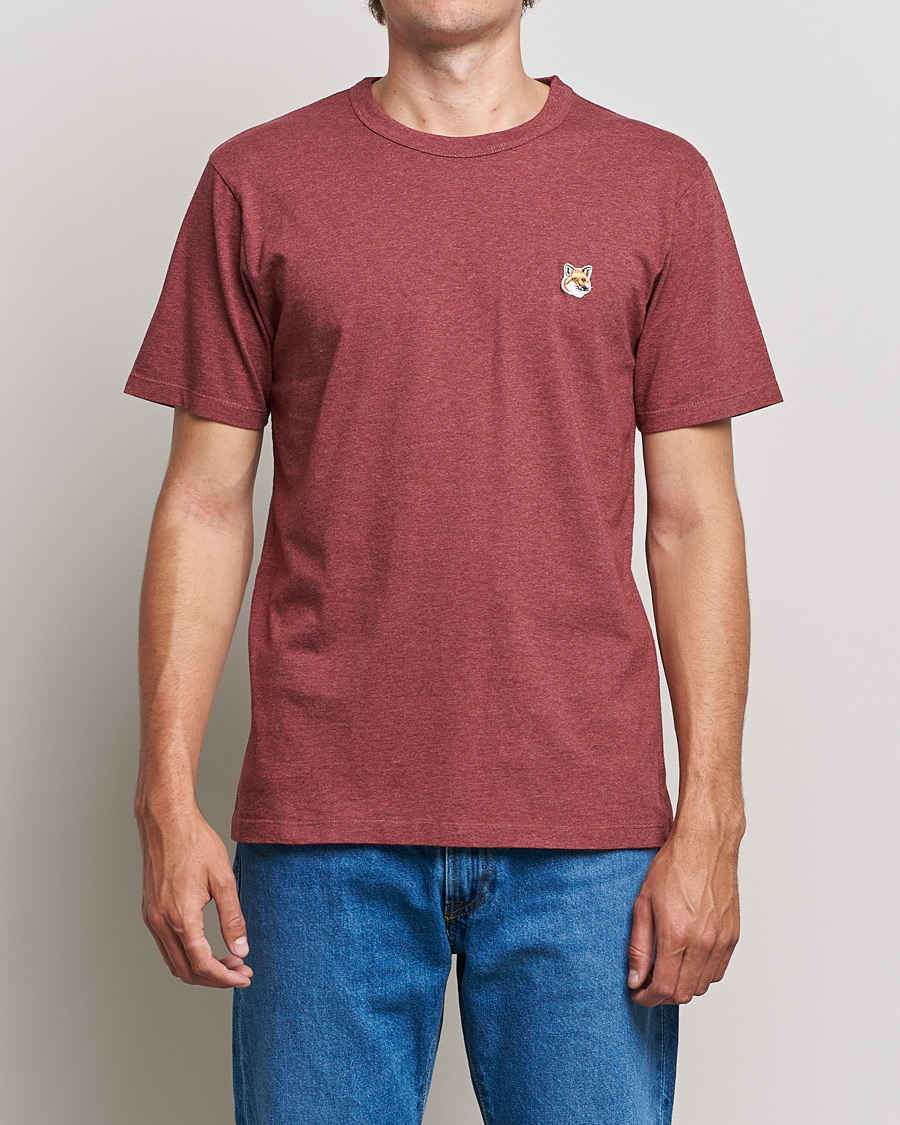 Uomini | T-shirt | Maison Kitsuné | Fox Head Tee Wine
