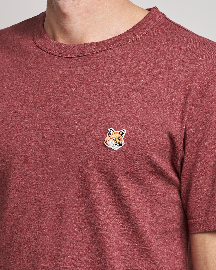 Uomini | T-shirt | Maison Kitsuné | Fox Head Tee Wine