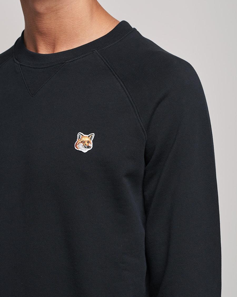 Uomini | Maglieria | Maison Kitsuné | Fox Head Sweatshirt Black