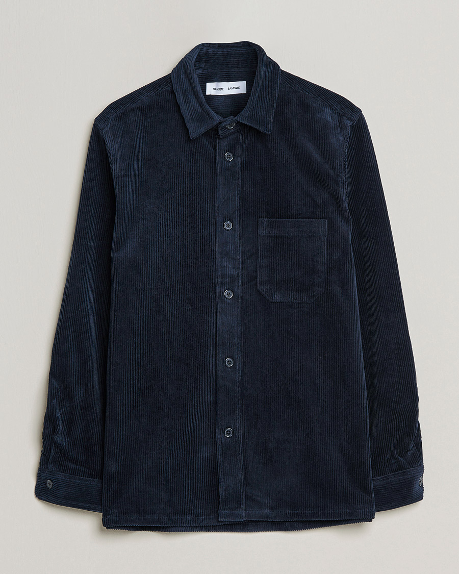 Uomini | Camicie | Samsøe Samsøe | Samsøe & Samsøe Waltones Corduroy Overshirt Salute