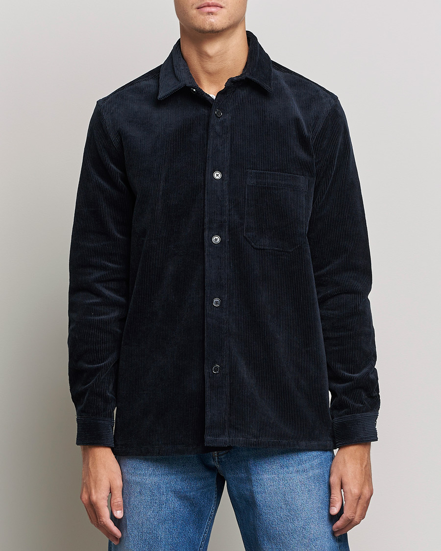 Uomini | Camicie | Samsøe Samsøe | Samsøe & Samsøe Waltones Corduroy Overshirt Salute