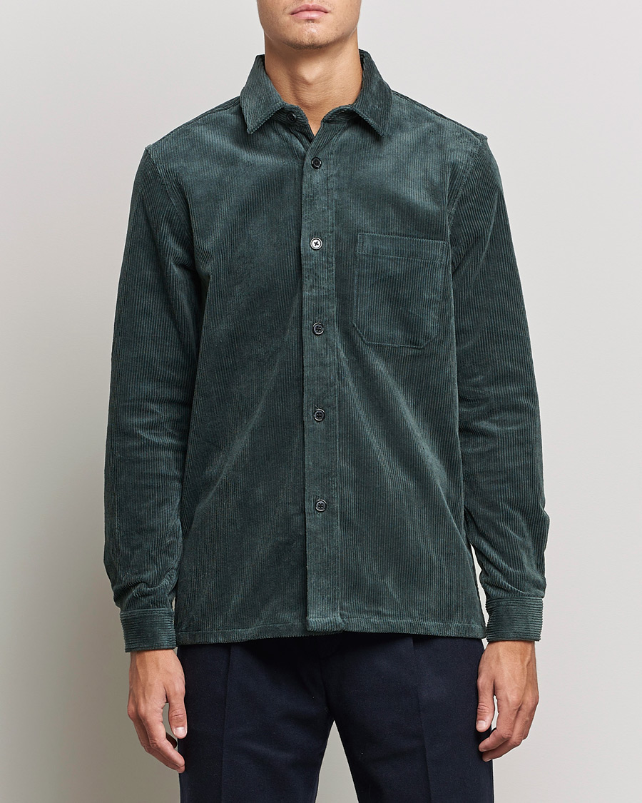 Uomini | Camicie | Samsøe Samsøe | Samsøe & Samsøe Waltones Corduroy Overshirt Urban Chic