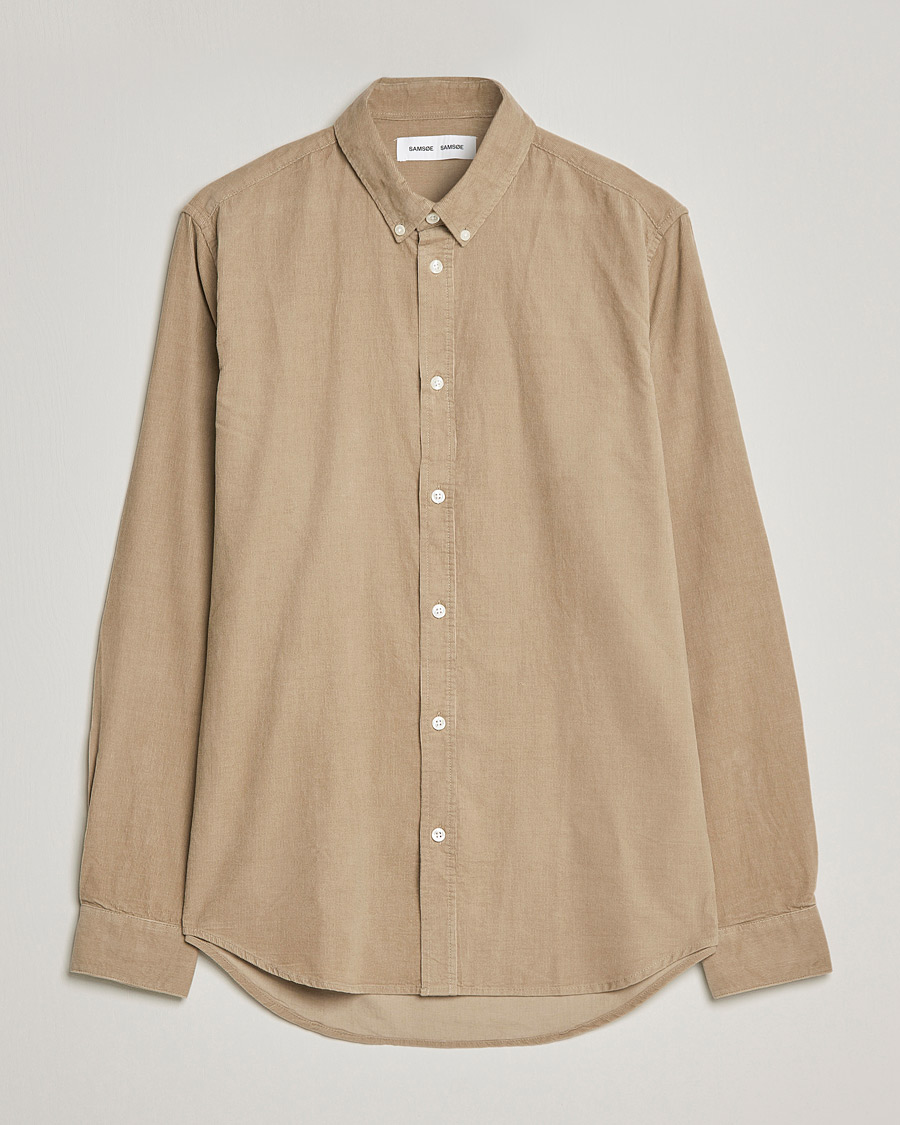 Uomini | Camicie | Samsøe Samsøe | Samsøe & Samsøe Liam Organic Cotton Shirt Winter Twig