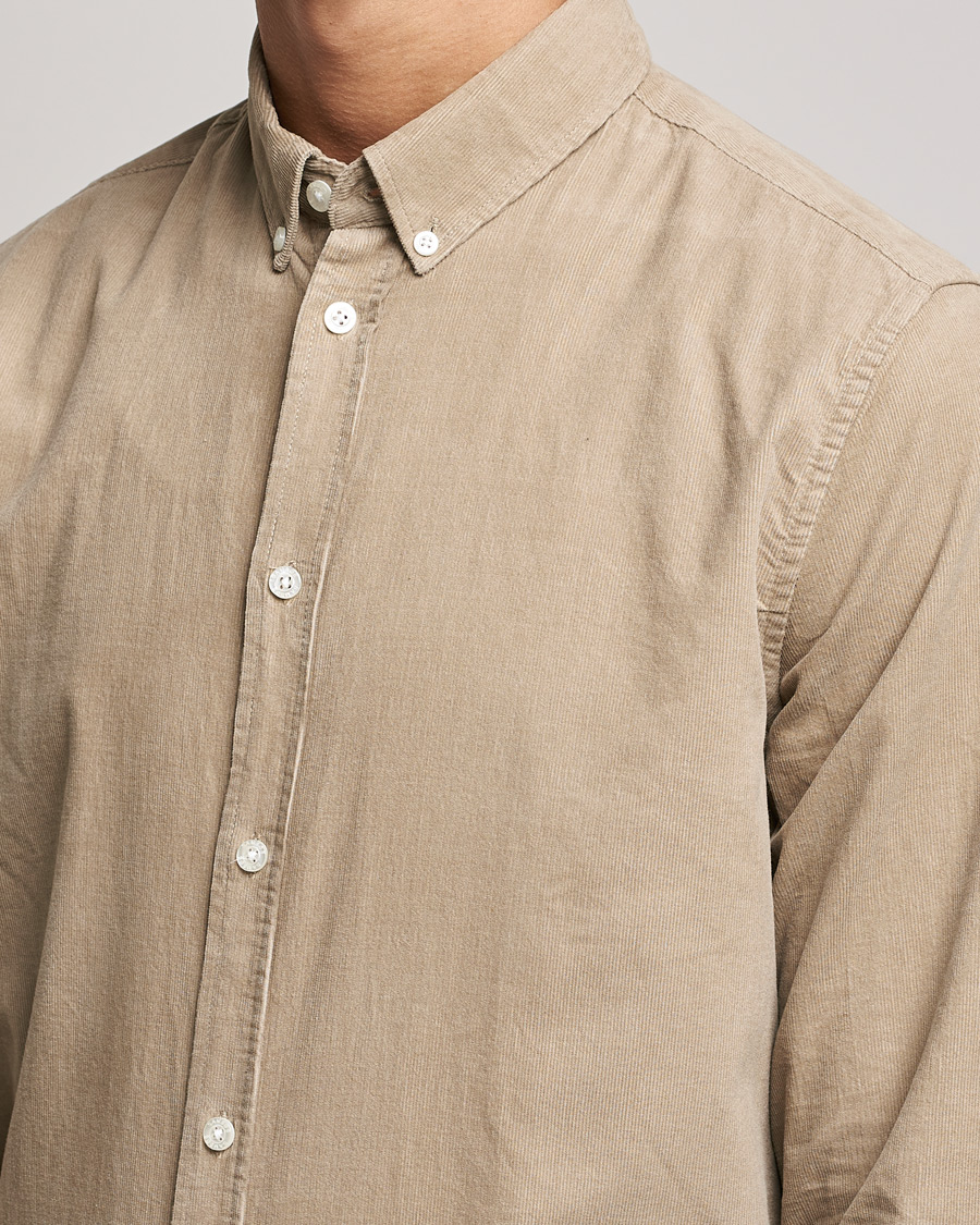 Uomini | Camicie | Samsøe Samsøe | Samsøe & Samsøe Liam Organic Cotton Shirt Winter Twig