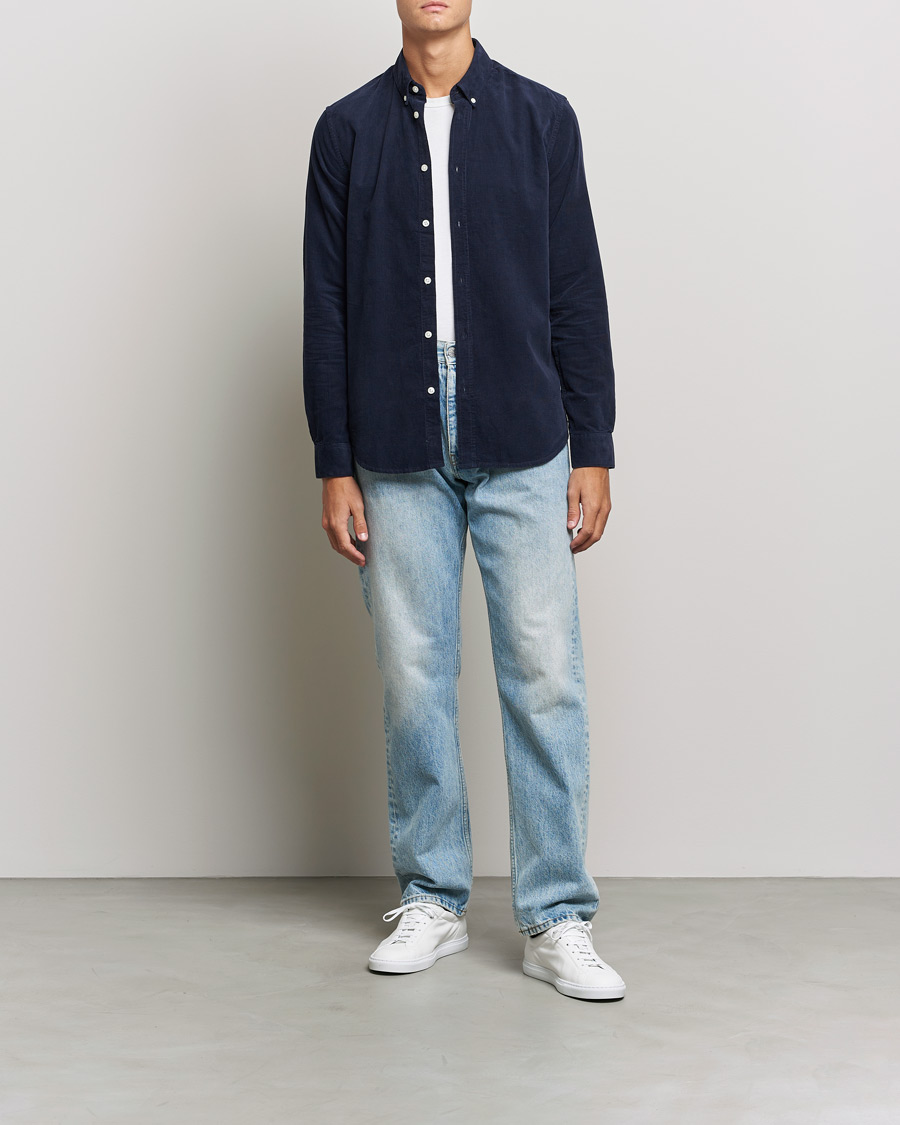 Uomini | Camicie | Samsøe Samsøe | Samsøe & Samsøe Liam Organic Cotton Shirt Salute