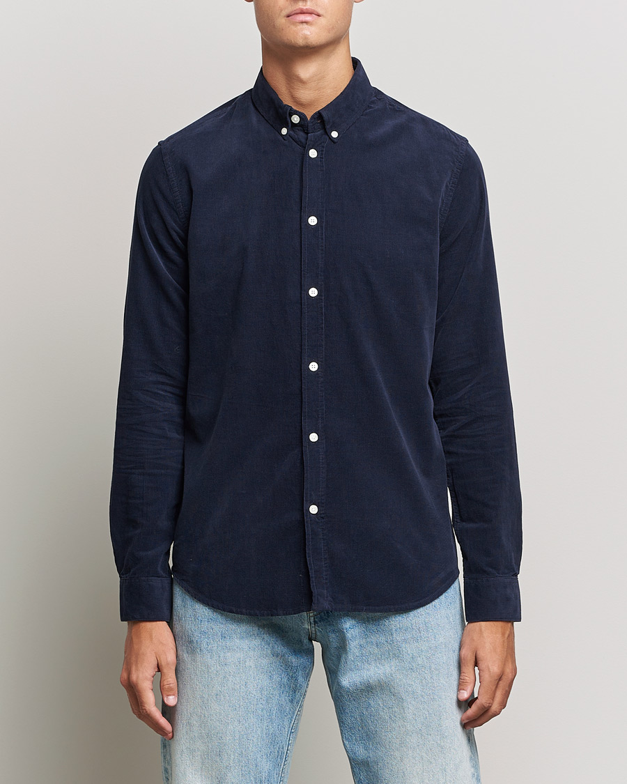 Uomini | Camicie | Samsøe Samsøe | Samsøe & Samsøe Liam Organic Cotton Shirt Salute