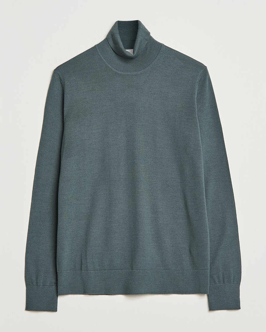Uomini | Maglieria | Samsøe Samsøe | Samsøe & Samsøe Flemming Superfine Merino Wool Roll Neck Urban Chic