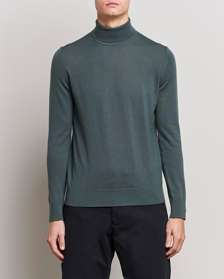 Uomini | Maglieria | Samsøe Samsøe | Samsøe & Samsøe Flemming Superfine Merino Wool Roll Neck Urban Chic