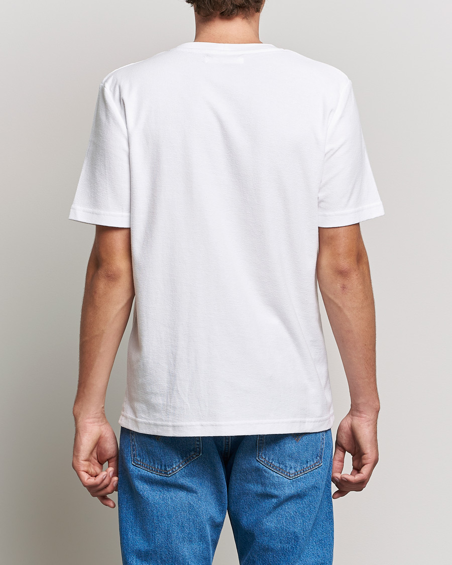 Uomini | T-shirt | Samsøe Samsøe | Samsøe & Samsøe Odin Terry Organic Cotton T-Shirt White