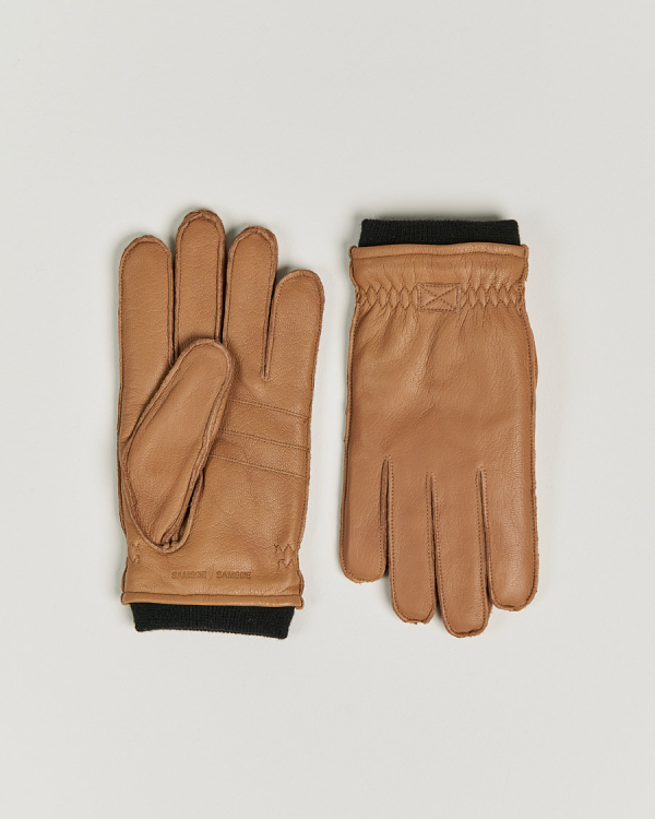 Uomini | Samsøe & Samsøe Kye Gloves Brown Sugar | Samsøe Samsøe | Samsøe & Samsøe Kye Gloves Brown Sugar