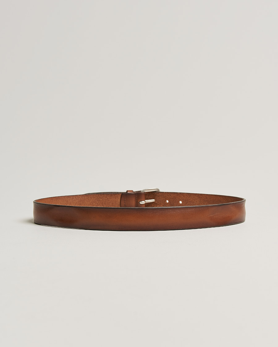 Uomini | Orciani Vachetta Belt 3,5 cm Cognac | Orciani | Vachetta Belt 3,5 cm Cognac