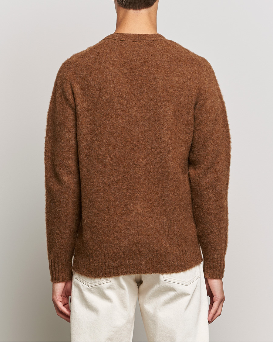 Uomini | Maglieria | Howlin' | Brushed Wool Cardigan Nuts