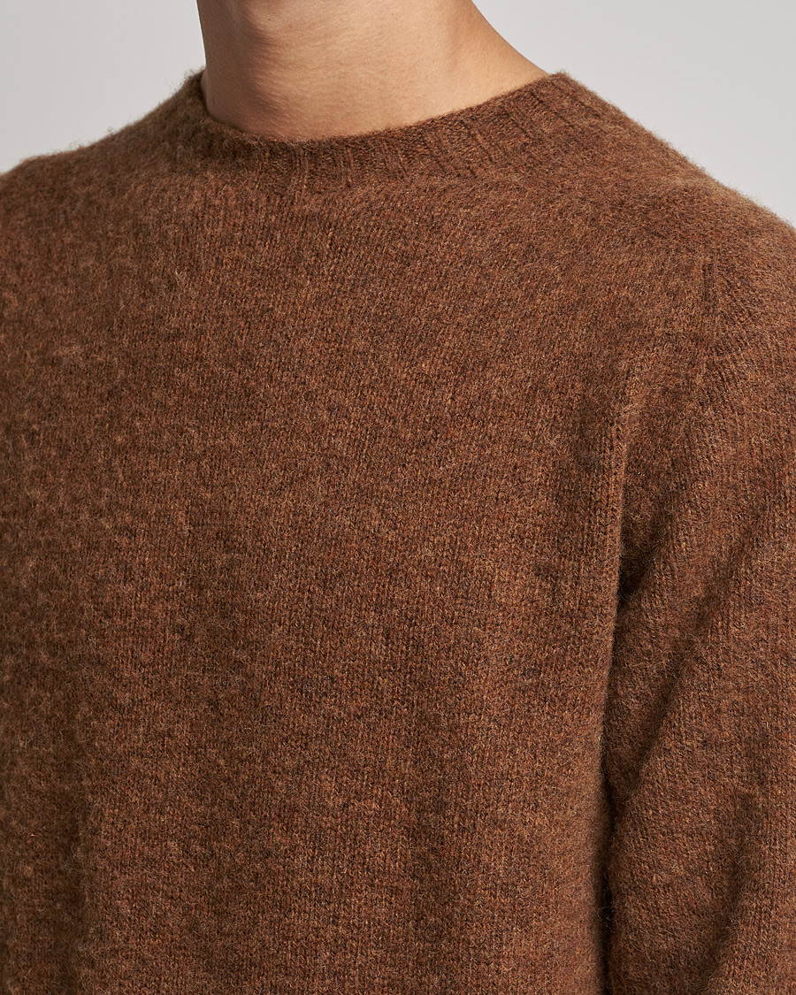 Uomini | Maglieria | Howlin' | Brushed Wool Sweater Nuts
