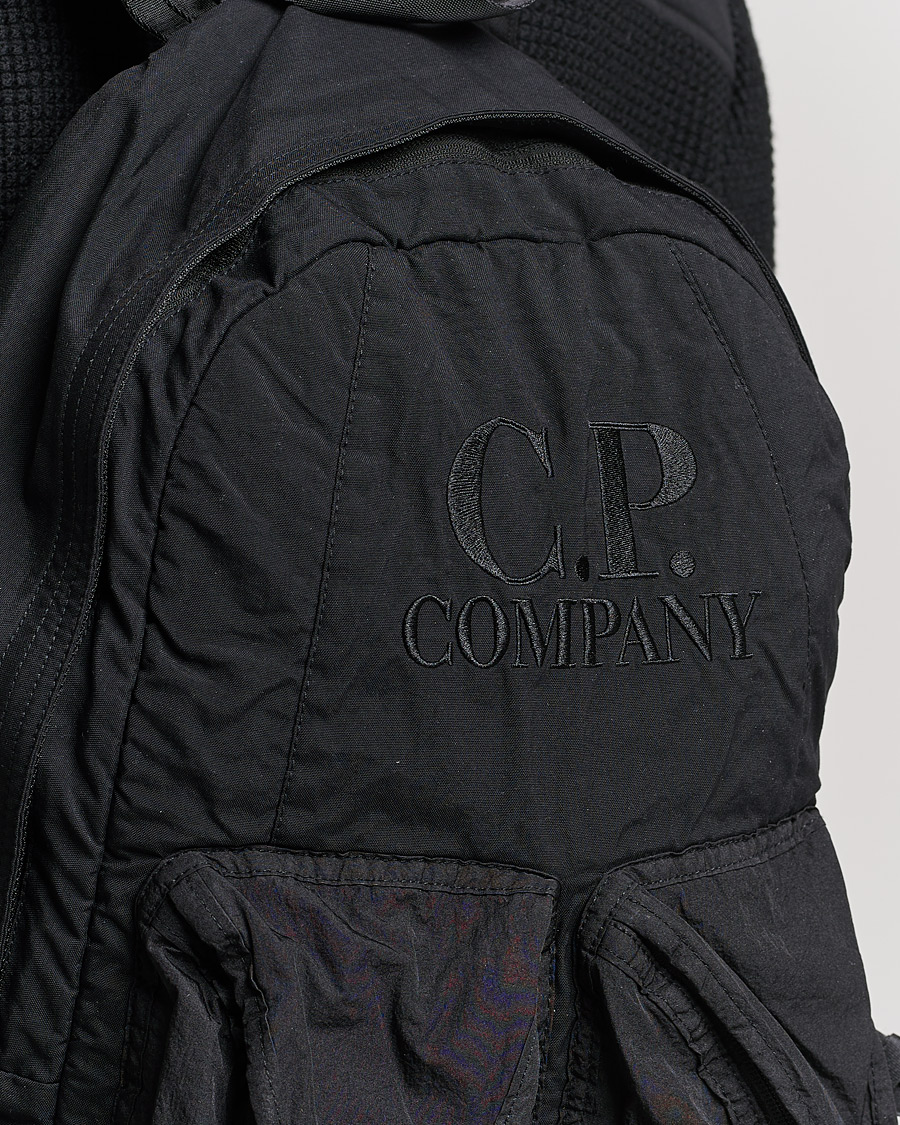 Uomini | C.P. Company Taylon P Mixed Backpack Black | C.P. Company | Taylon P Mixed Backpack Black