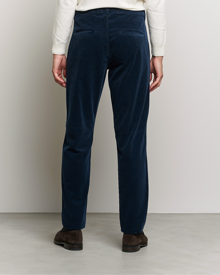 Uomini | Pantaloni | Aspesi | Corduroy Pants Navy