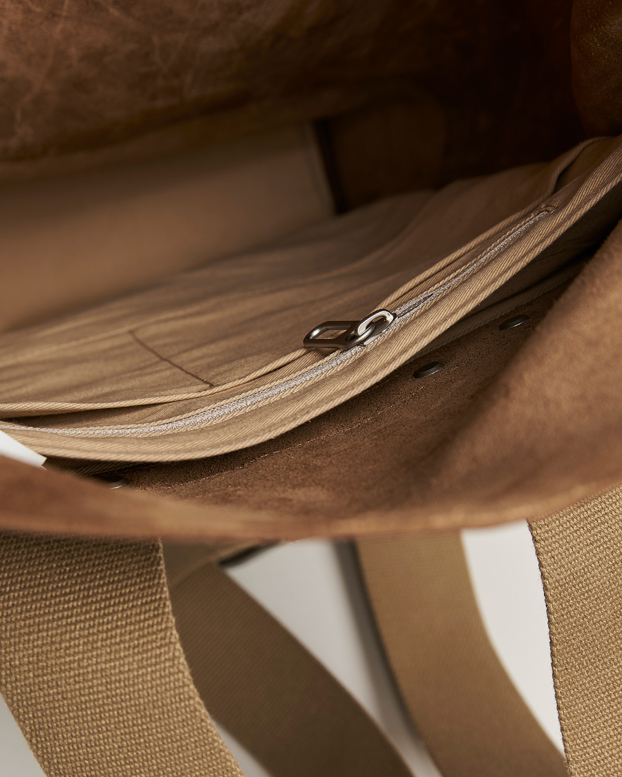 Uomini | Borse | Brooks England | Pickwick Large Leather Backpack Dark Tan