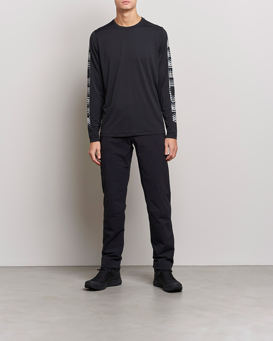 Uomini | T-shirt | Arc'teryx | Cormac Logo Crew Neck Black